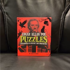 Edgar Allen Poe Puzzles Book Hardcover